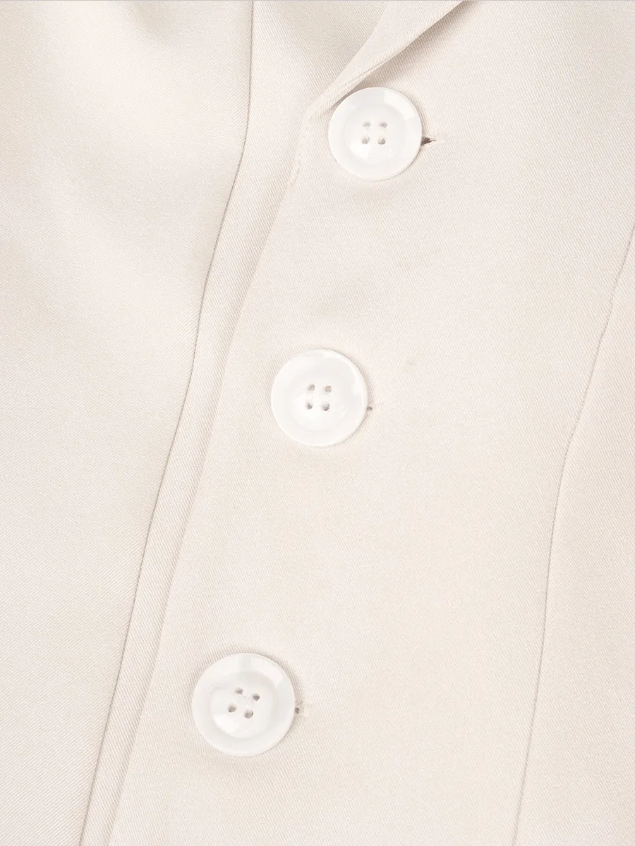 Irregular Long Sleeve Suit Set