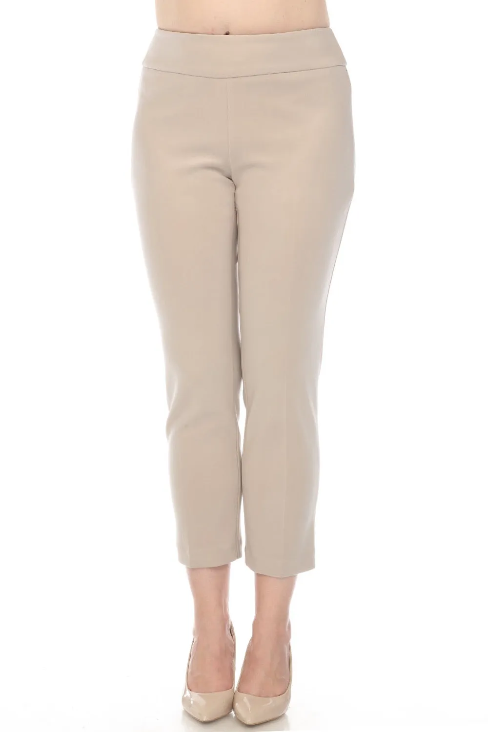 Joseph Ribkoff Dune Pull On Tapered Cropped Pants 181089S24