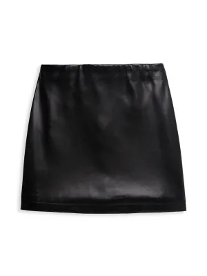 Katie J Laine Vegan Leather Skirt
