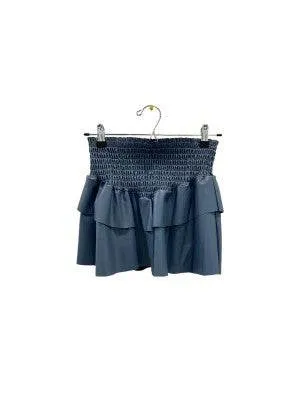Kids Leather Smock Skirt