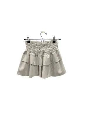 Kids Leather Smock Skirt