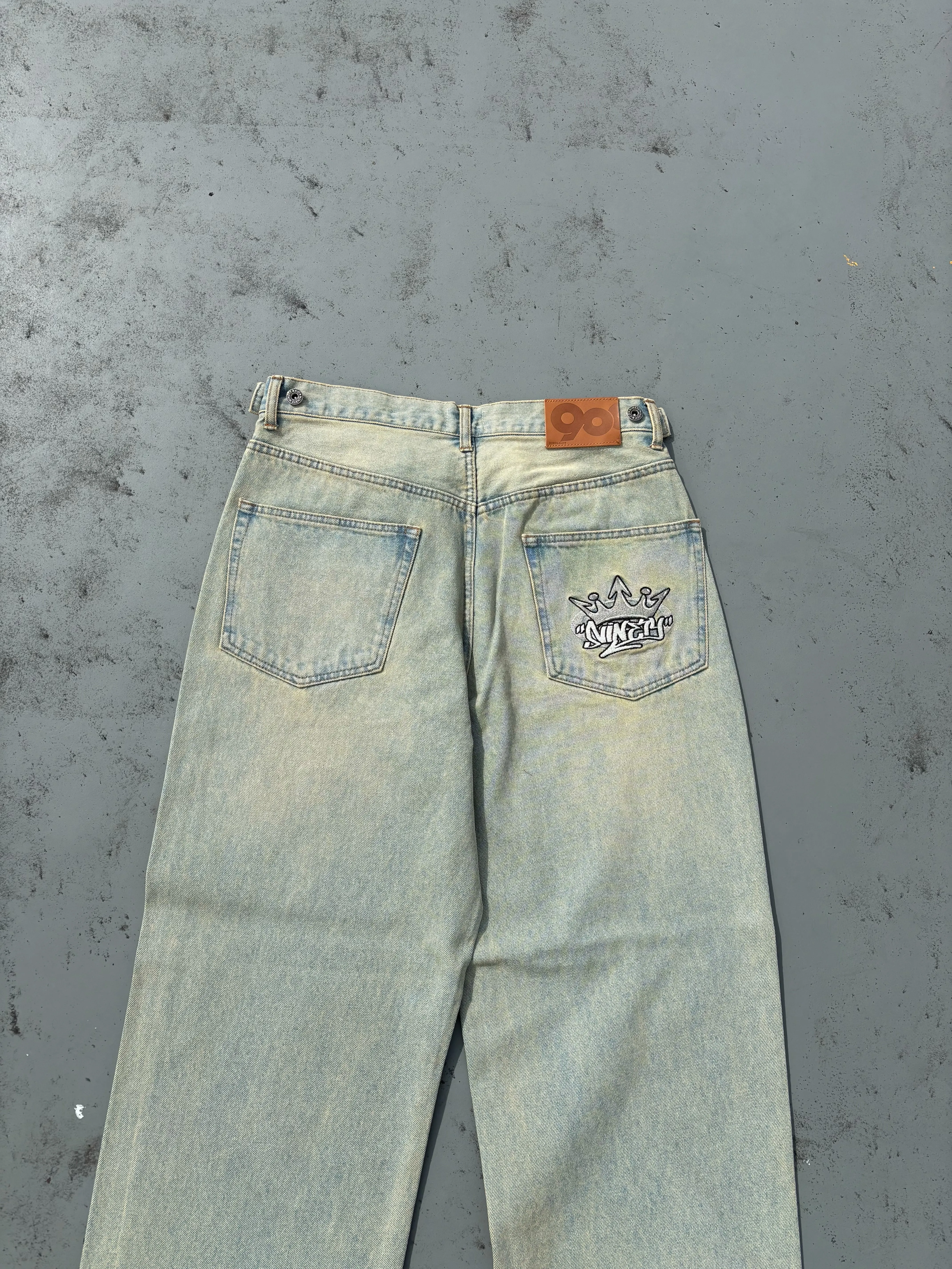 King Logo Vintage Tapered Pants
