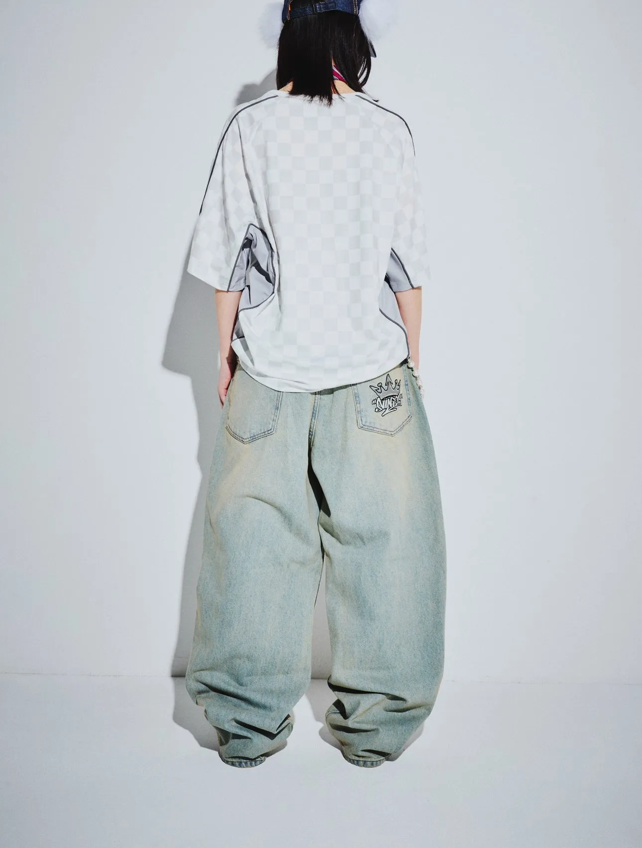 King Logo Vintage Tapered Pants