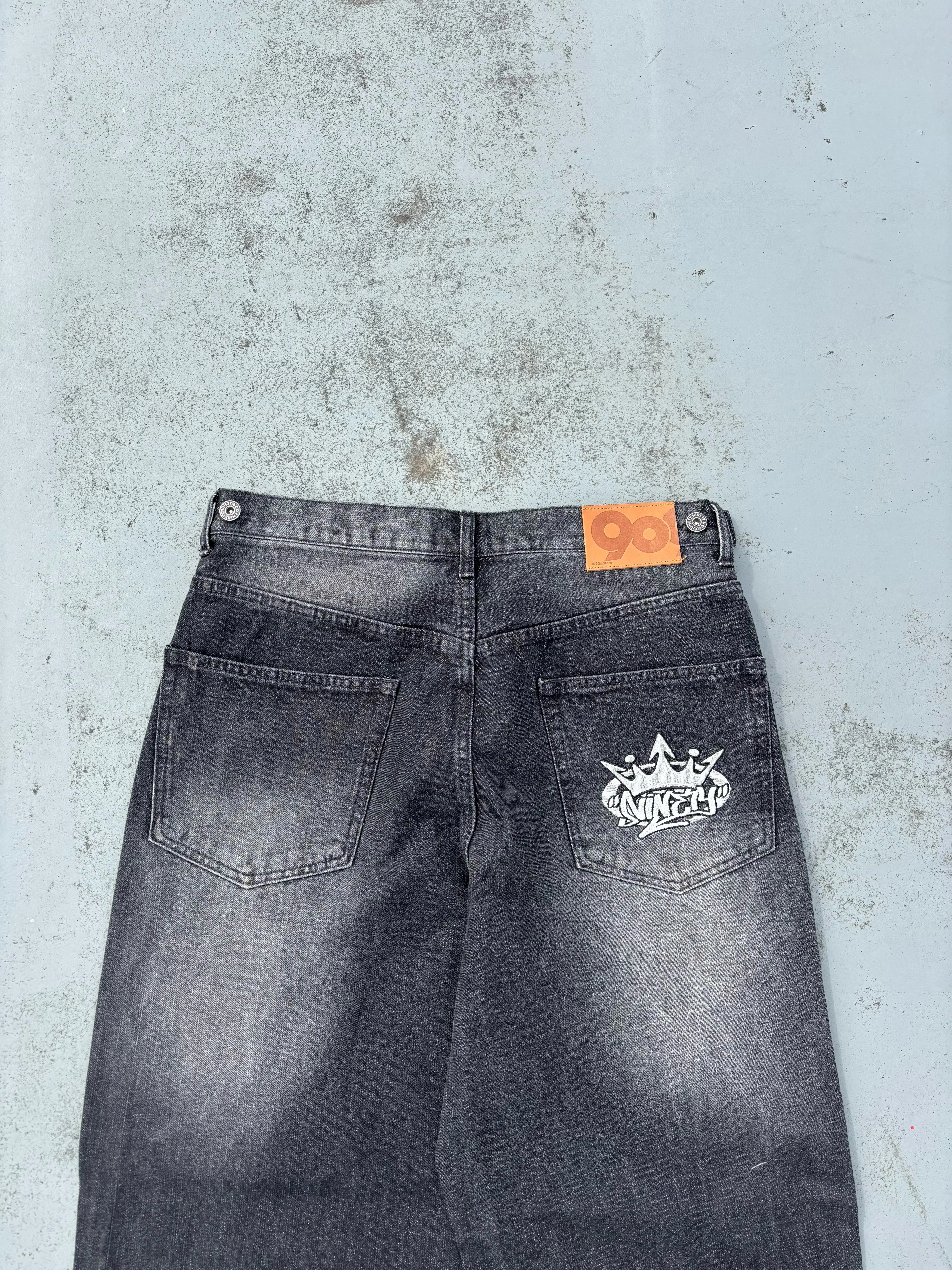 King Logo Vintage Tapered Pants