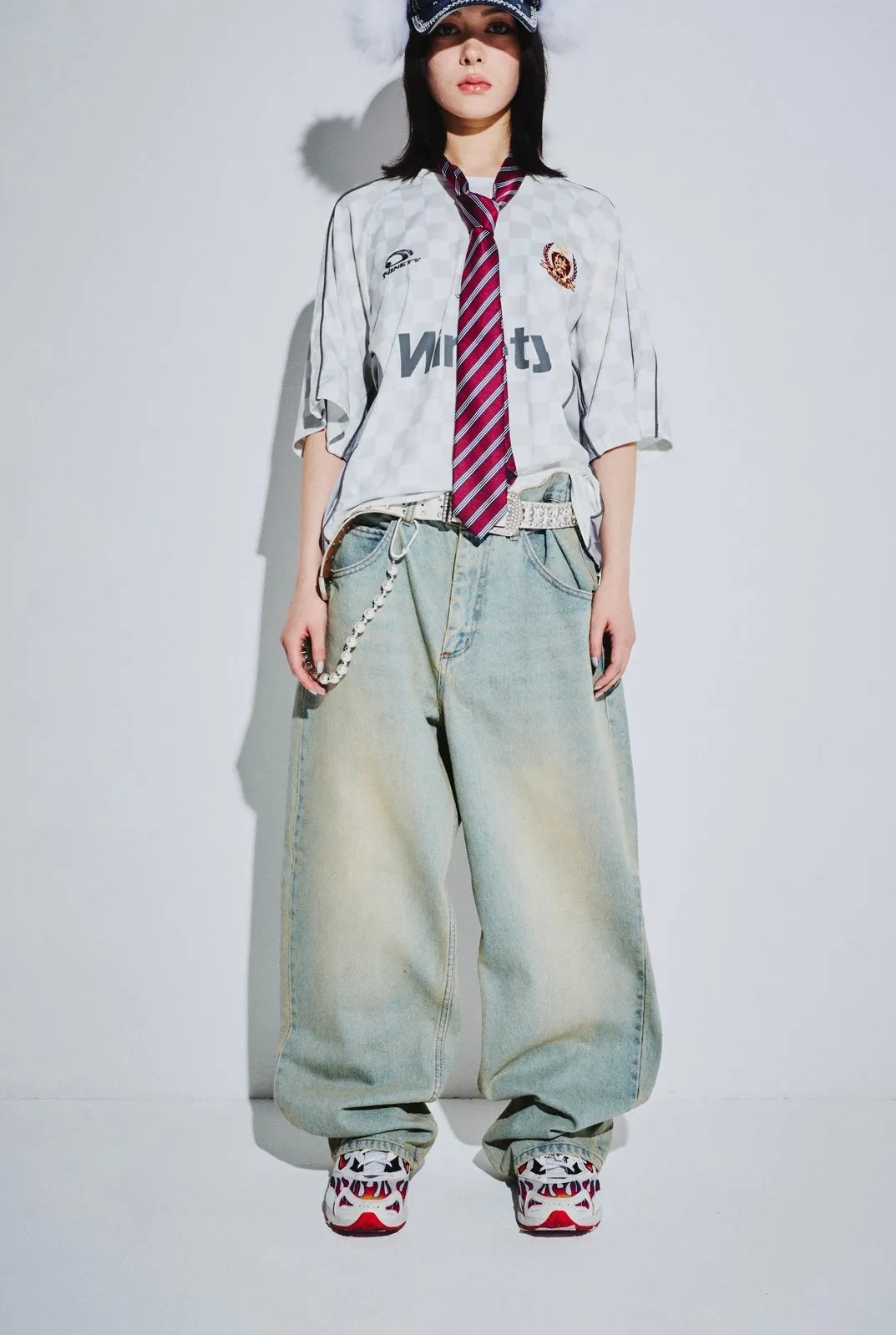 King Logo Vintage Tapered Pants