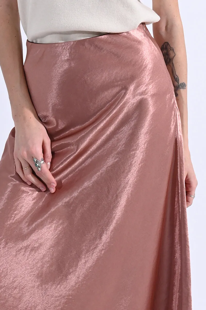 Ladies Satin Skirt