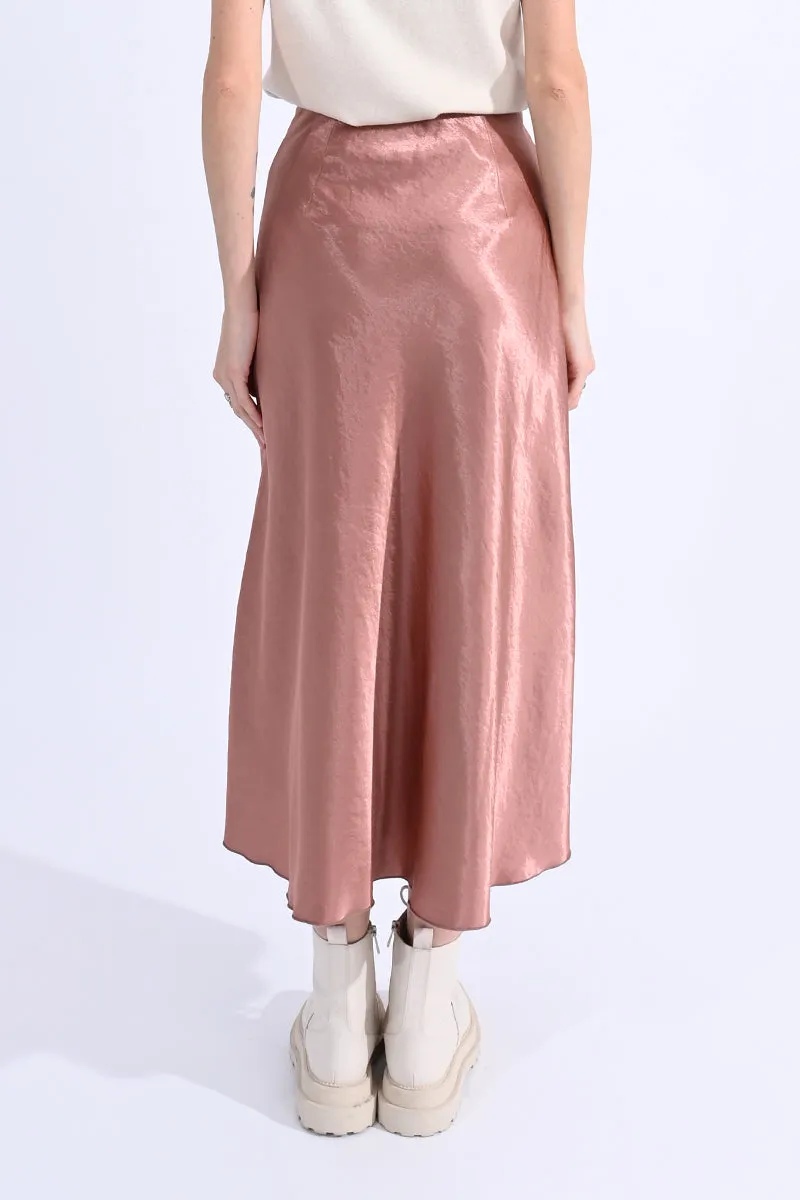 Ladies Satin Skirt