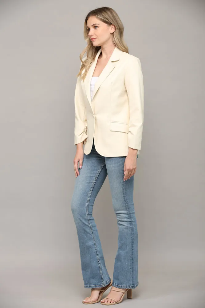 Leather Blazer
