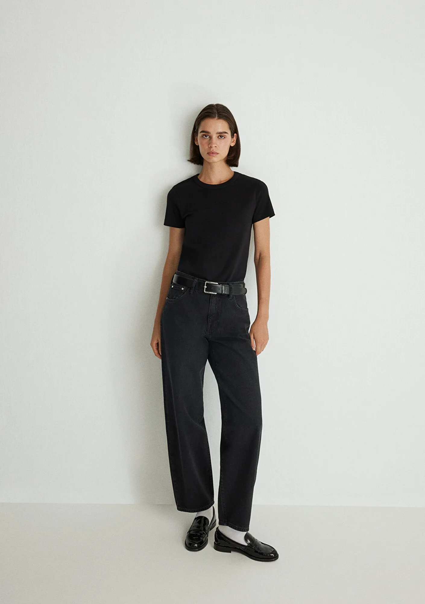 Leila Smoke Denim Jean Pants