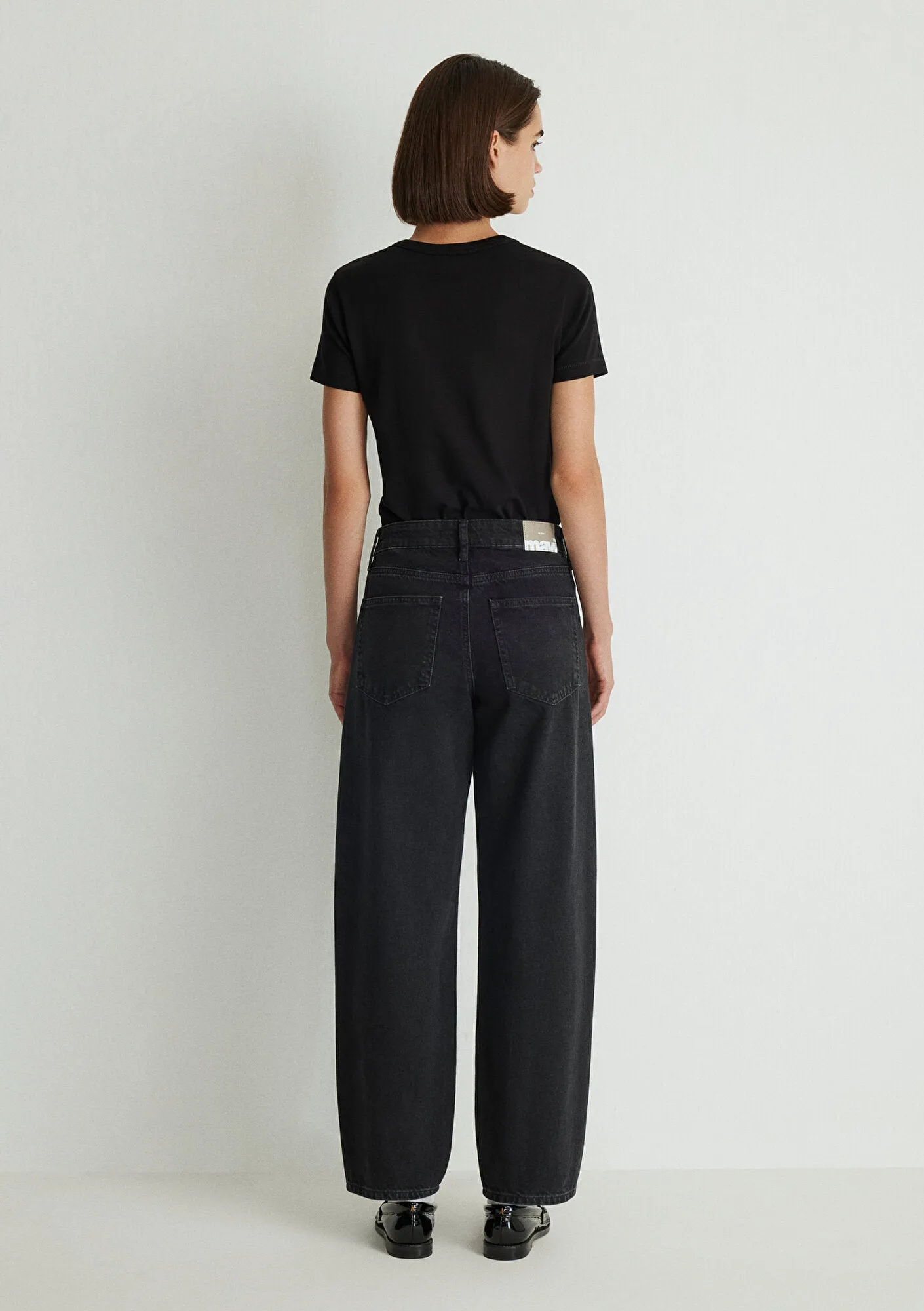 Leila Smoke Denim Jean Pants