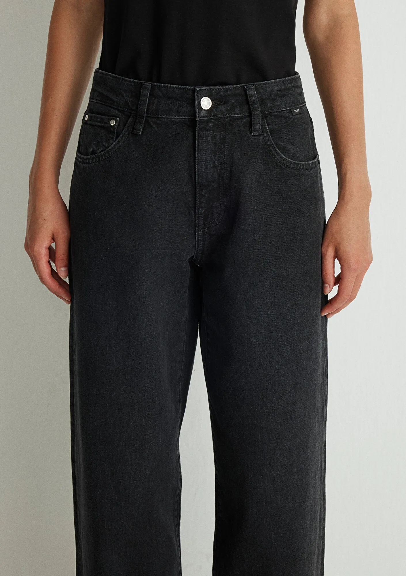 Leila Smoke Denim Jean Pants