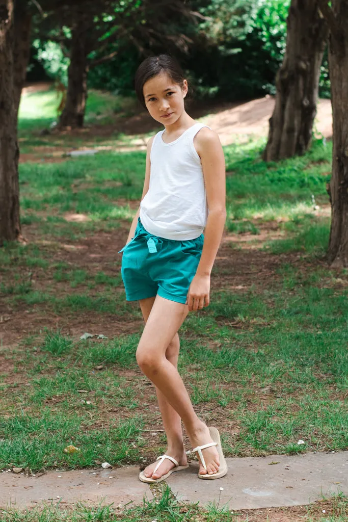 Lilac Shorts with FREE Tigerlily Tank PDF Sewing Pattern