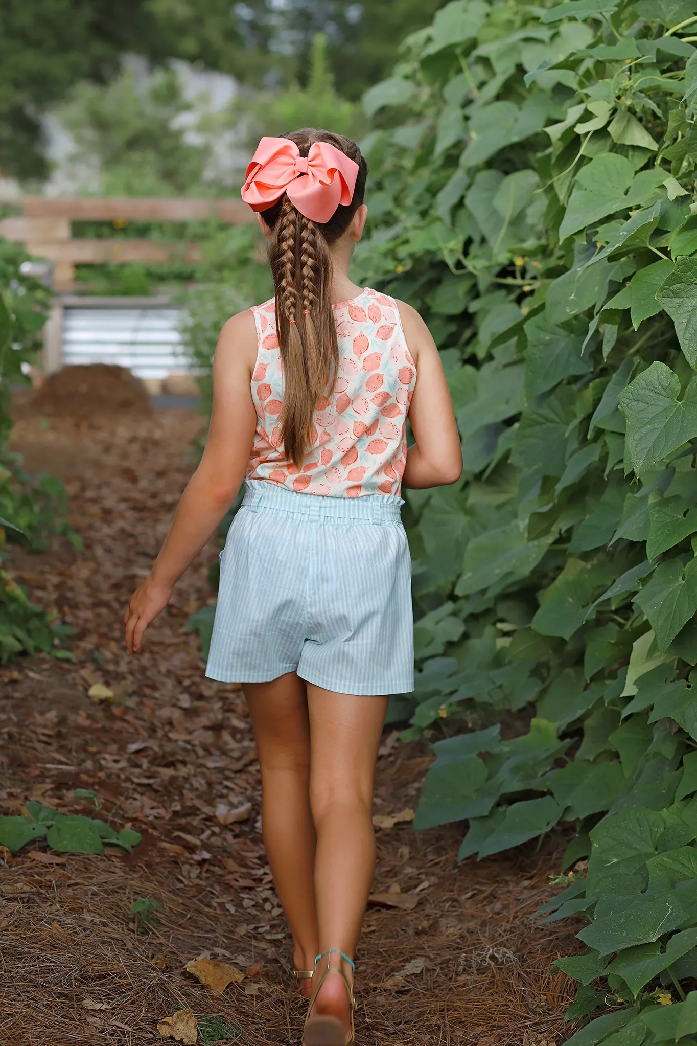 Lilac Shorts with FREE Tigerlily Tank PDF Sewing Pattern