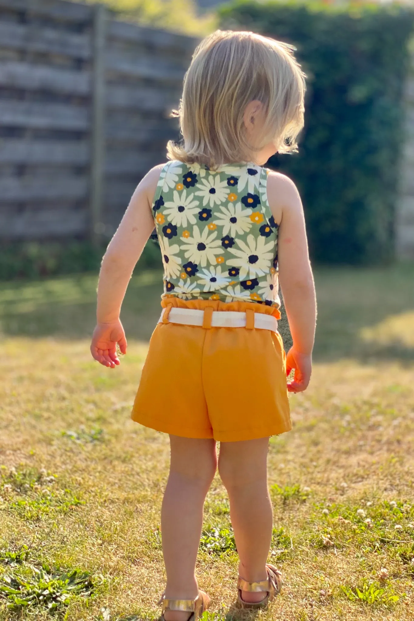 Lilac Shorts with FREE Tigerlily Tank PDF Sewing Pattern