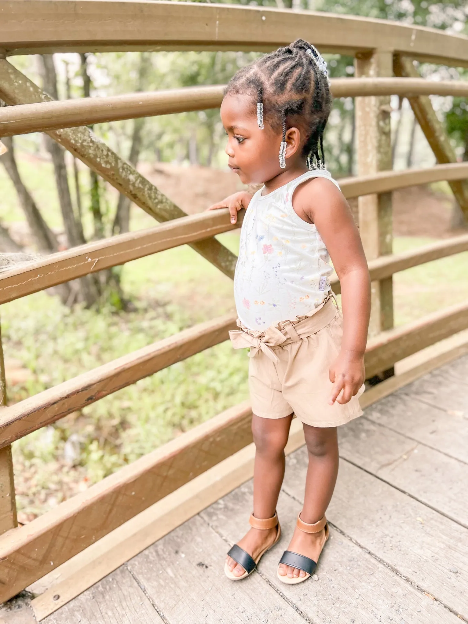Lilac Shorts with FREE Tigerlily Tank PDF Sewing Pattern