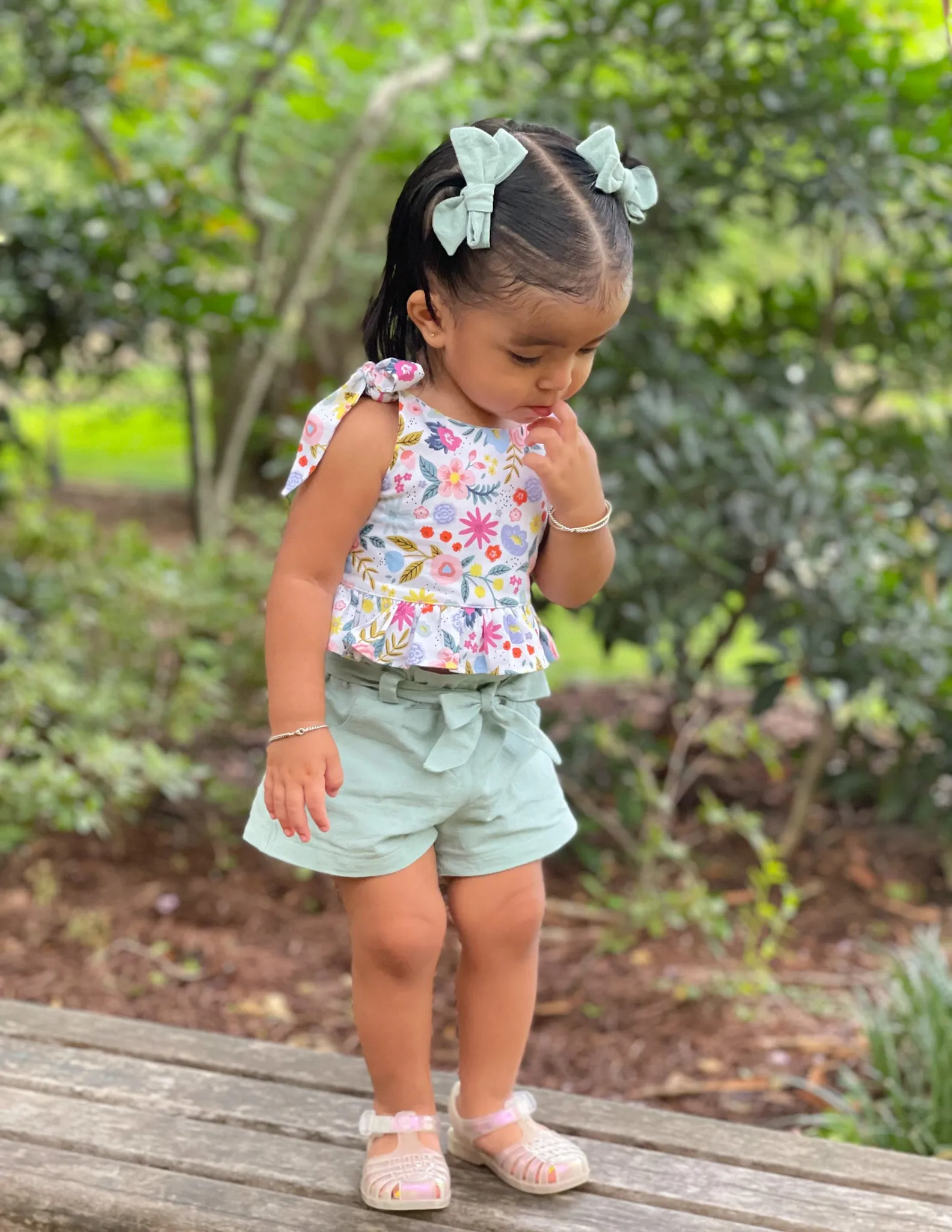 Lilac Shorts with FREE Tigerlily Tank PDF Sewing Pattern