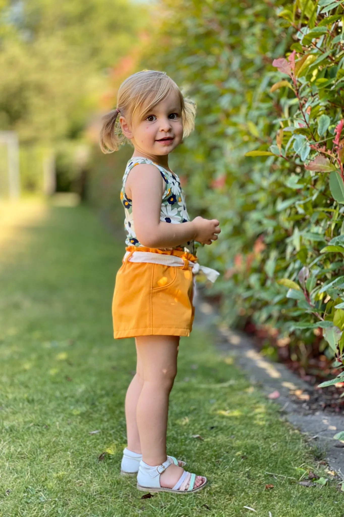 Lilac Shorts with FREE Tigerlily Tank PDF Sewing Pattern