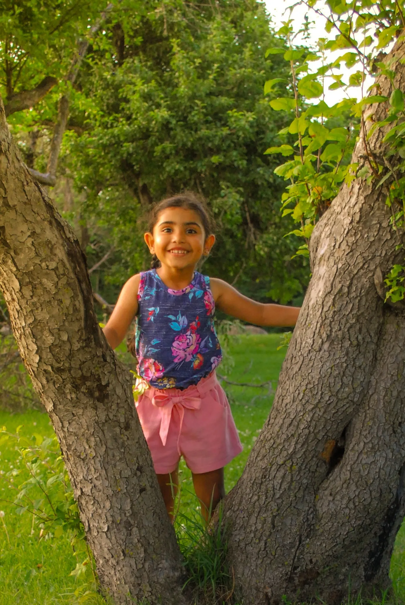 Lilac Shorts with FREE Tigerlily Tank PDF Sewing Pattern