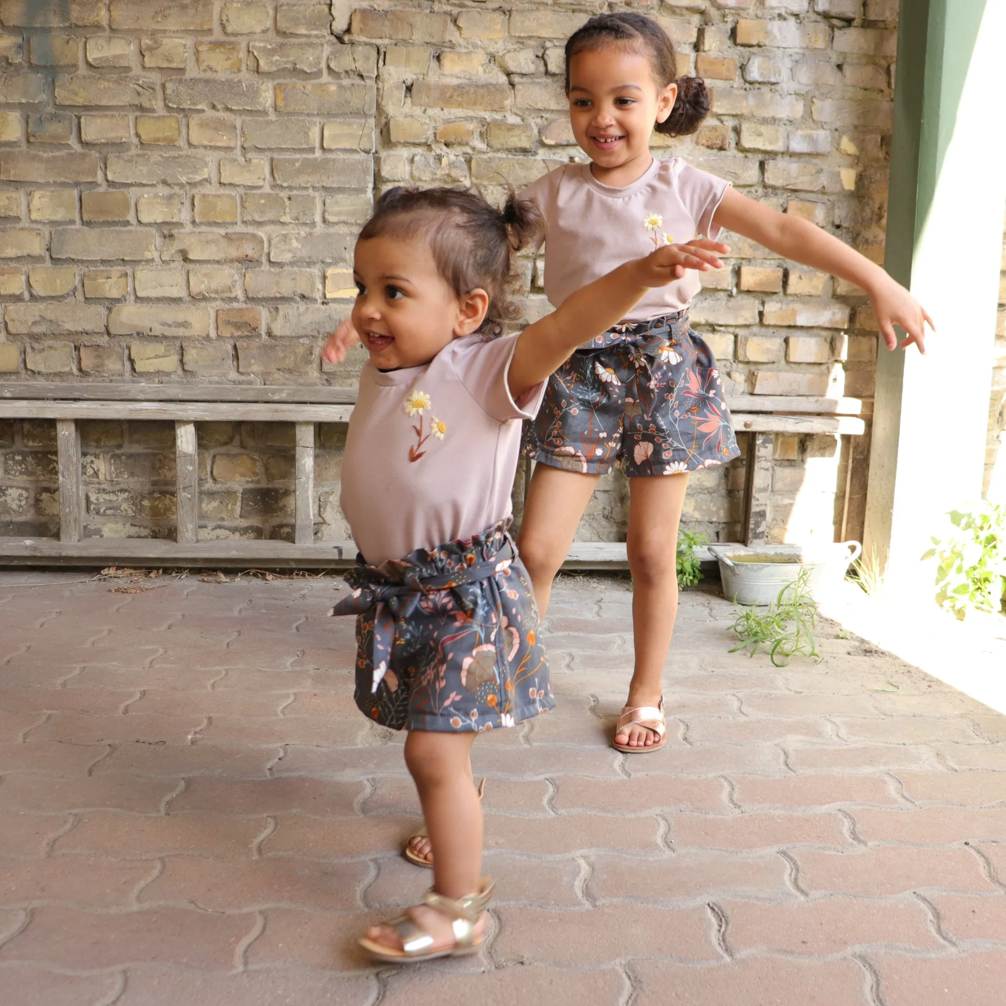 Lilac Shorts with FREE Tigerlily Tank PDF Sewing Pattern