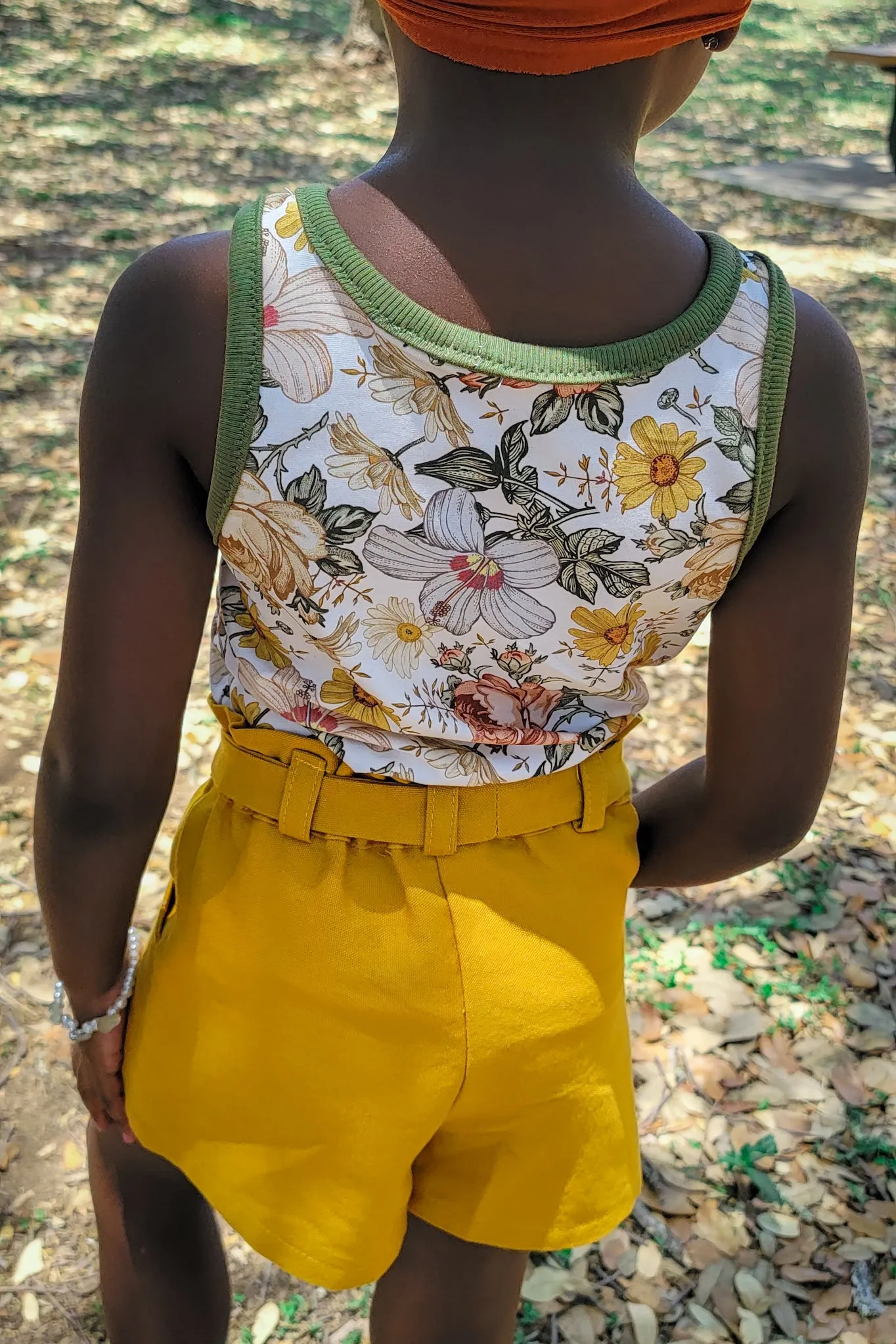 Lilac Shorts with FREE Tigerlily Tank PDF Sewing Pattern