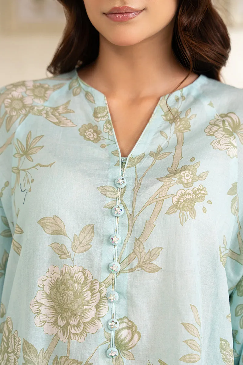 LIME GLOW-2PC (SHIRT & TROUSER)