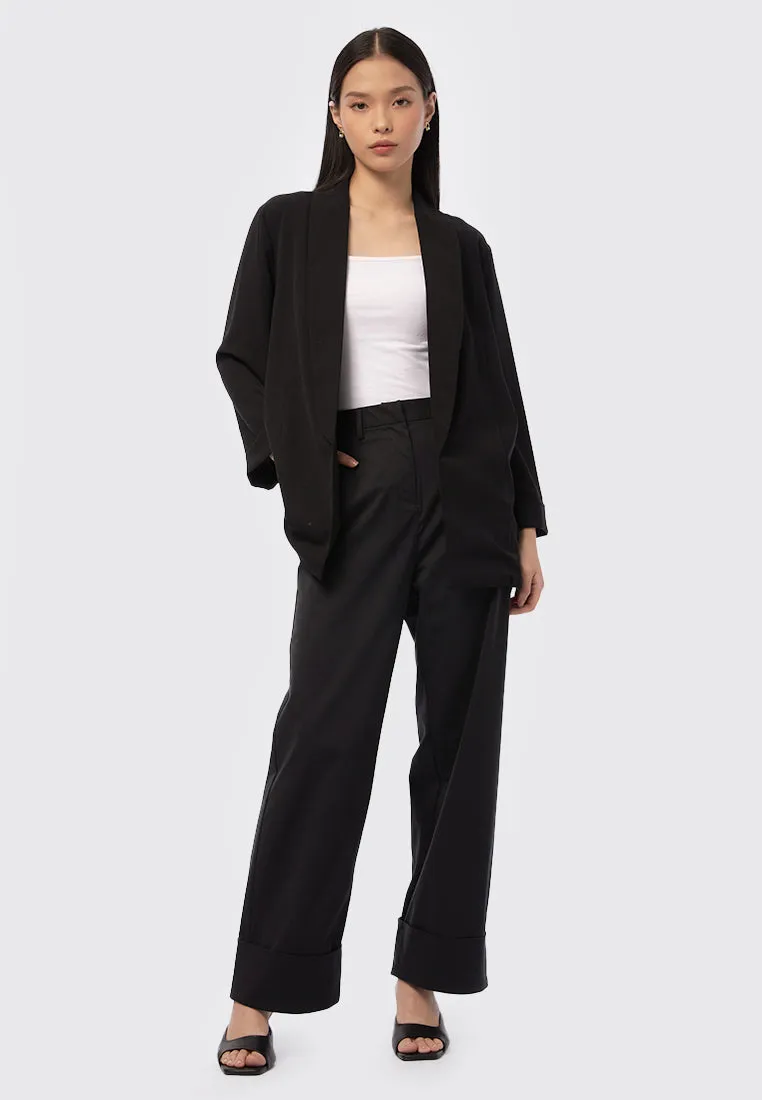 Long Sleeve Open Blazer