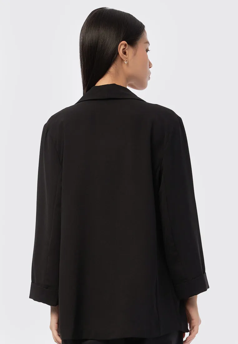 Long Sleeve Open Blazer