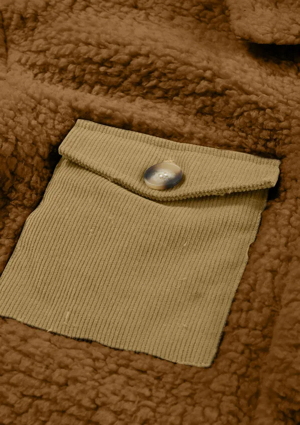 Long Sleeve Teddy Jacket