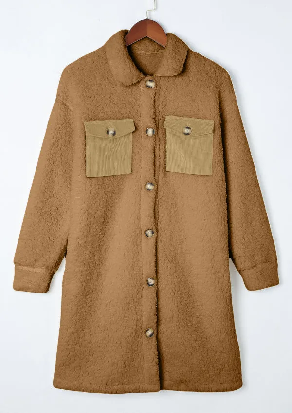 Long Sleeve Teddy Jacket