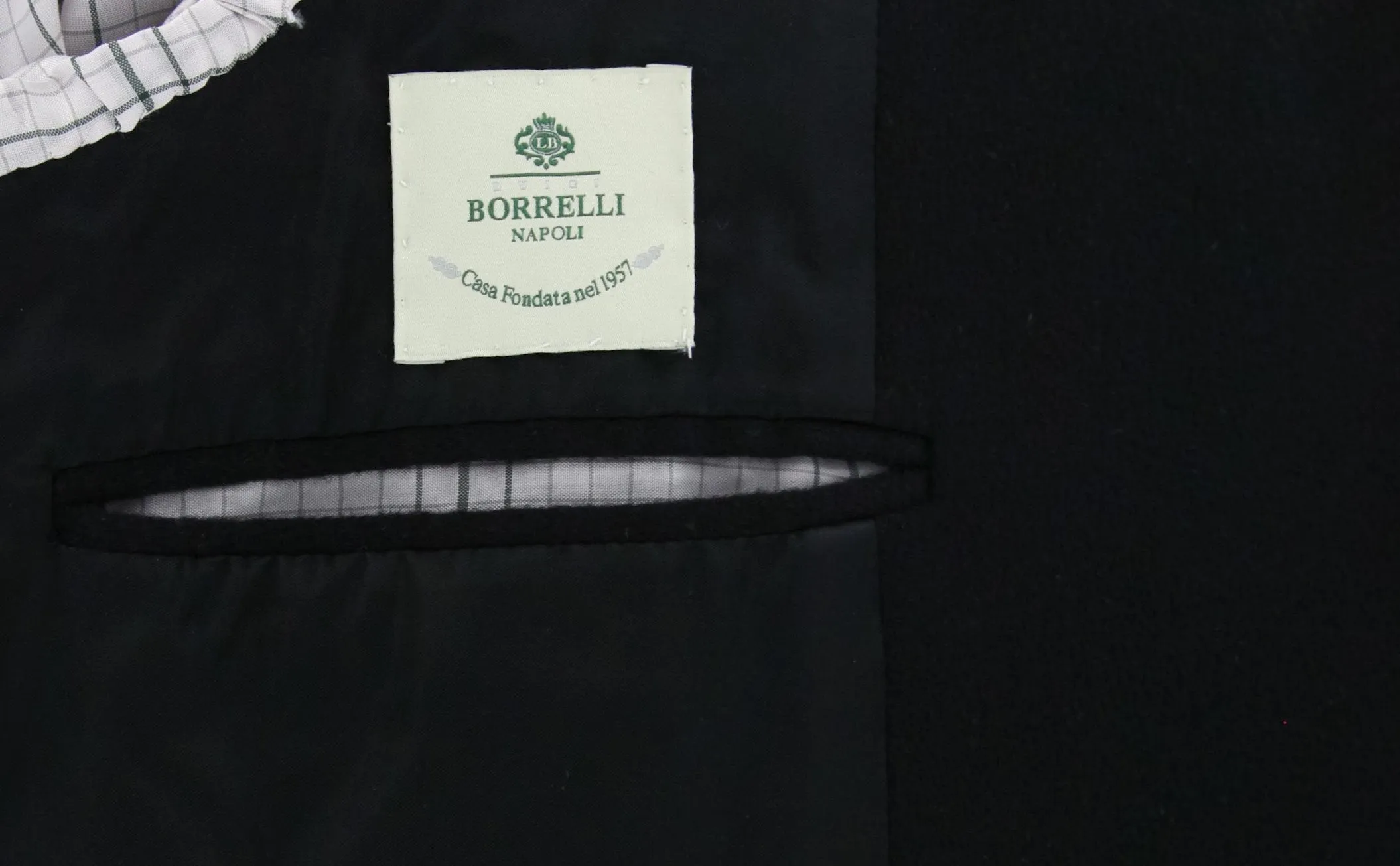 Luigi Borrelli Black Coat