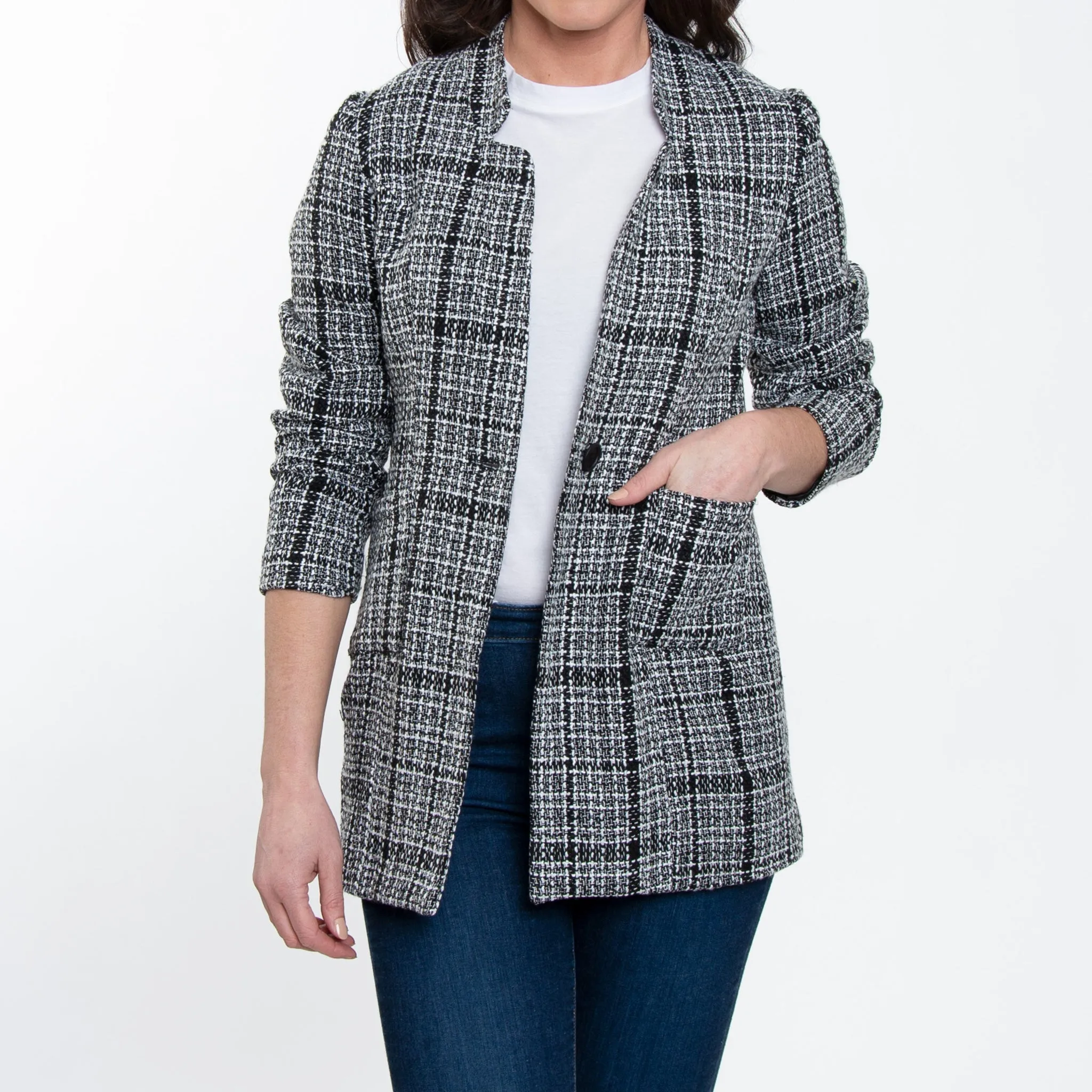 Lyra Long Boucle Blazer