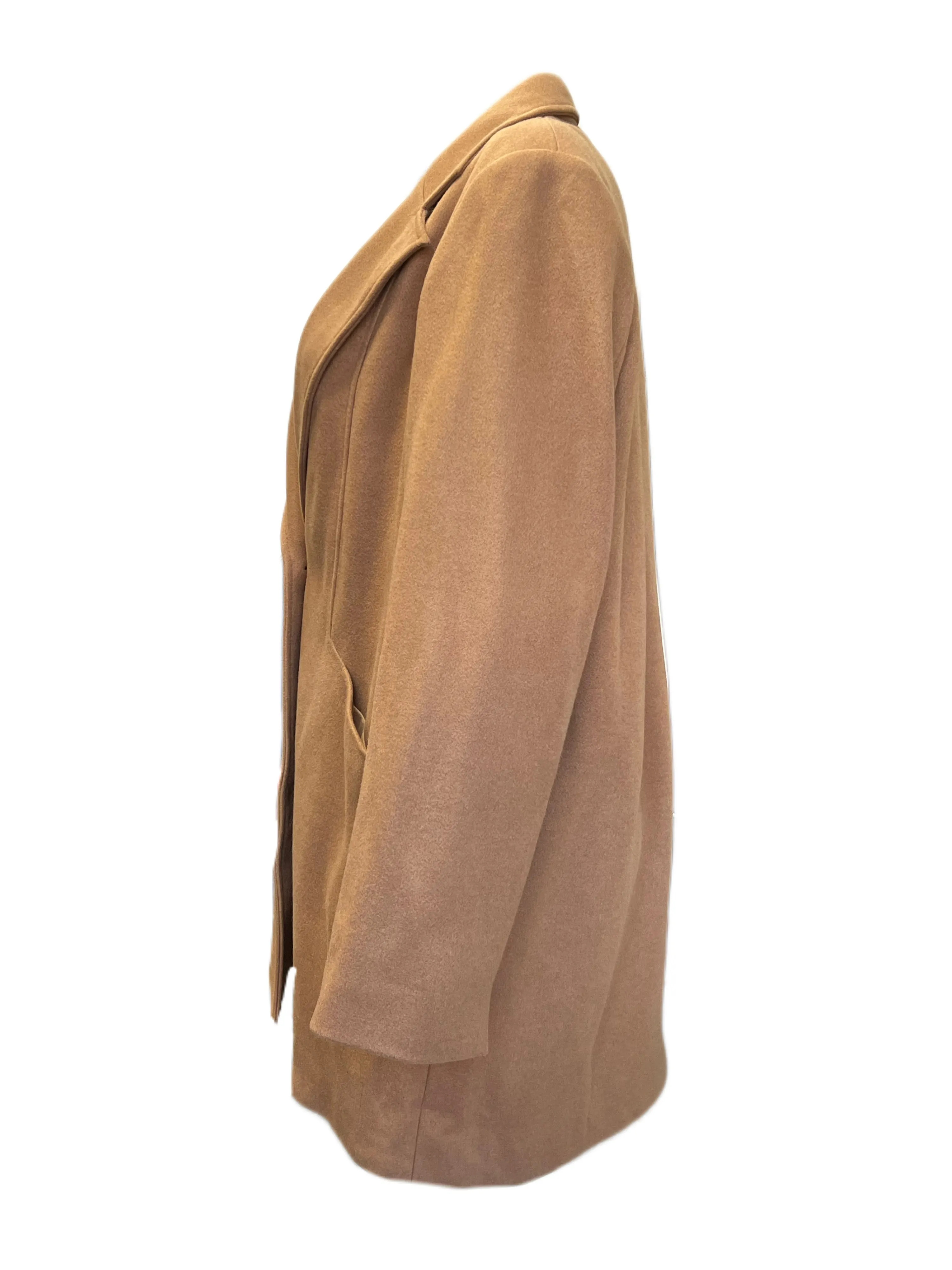 Marina Rinaldi Women's Camel Olio Coat NWT