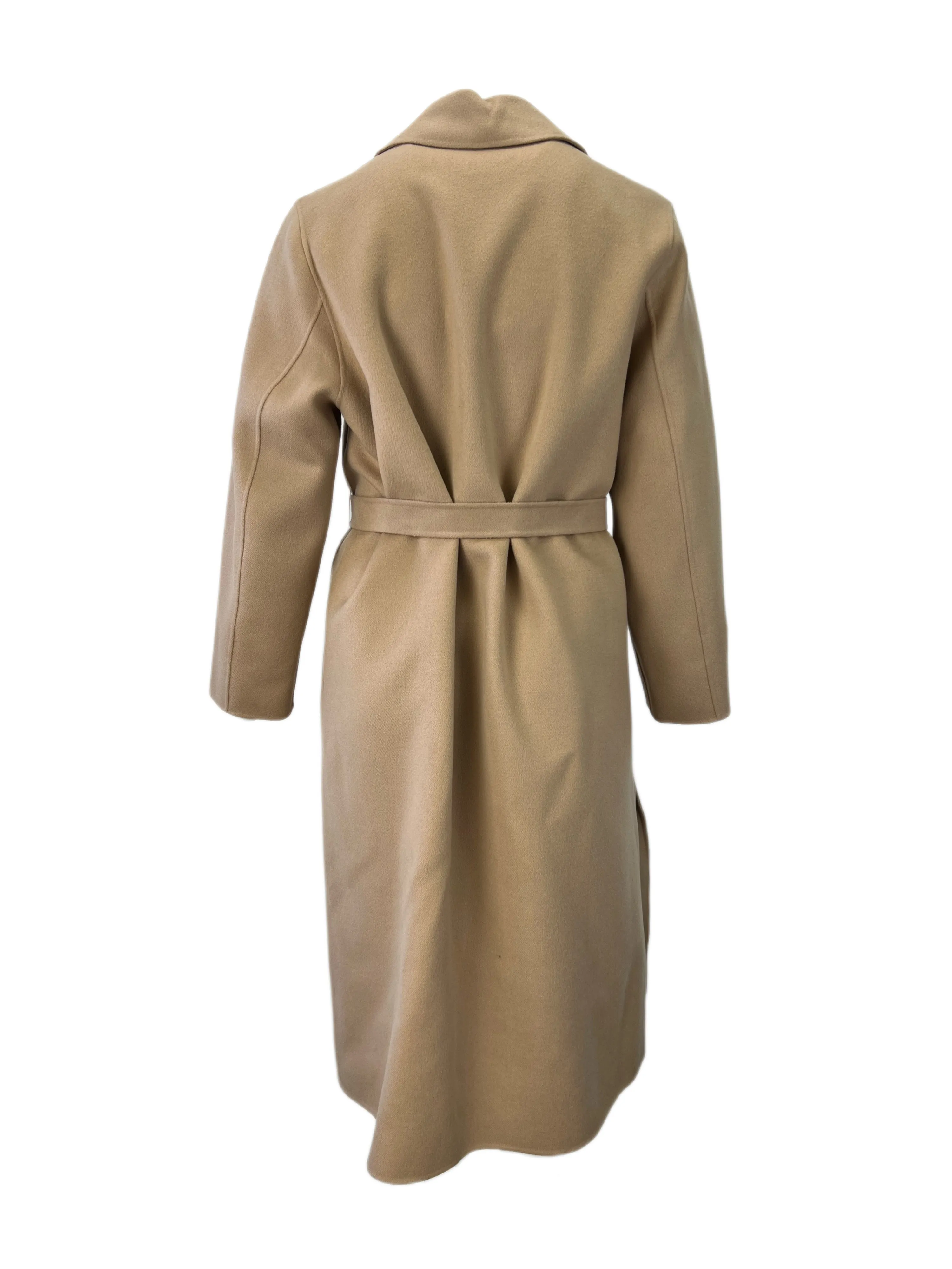 Marina Rinaldi Women's Cammello Teorema Notch Collar Coat Size 20W/29