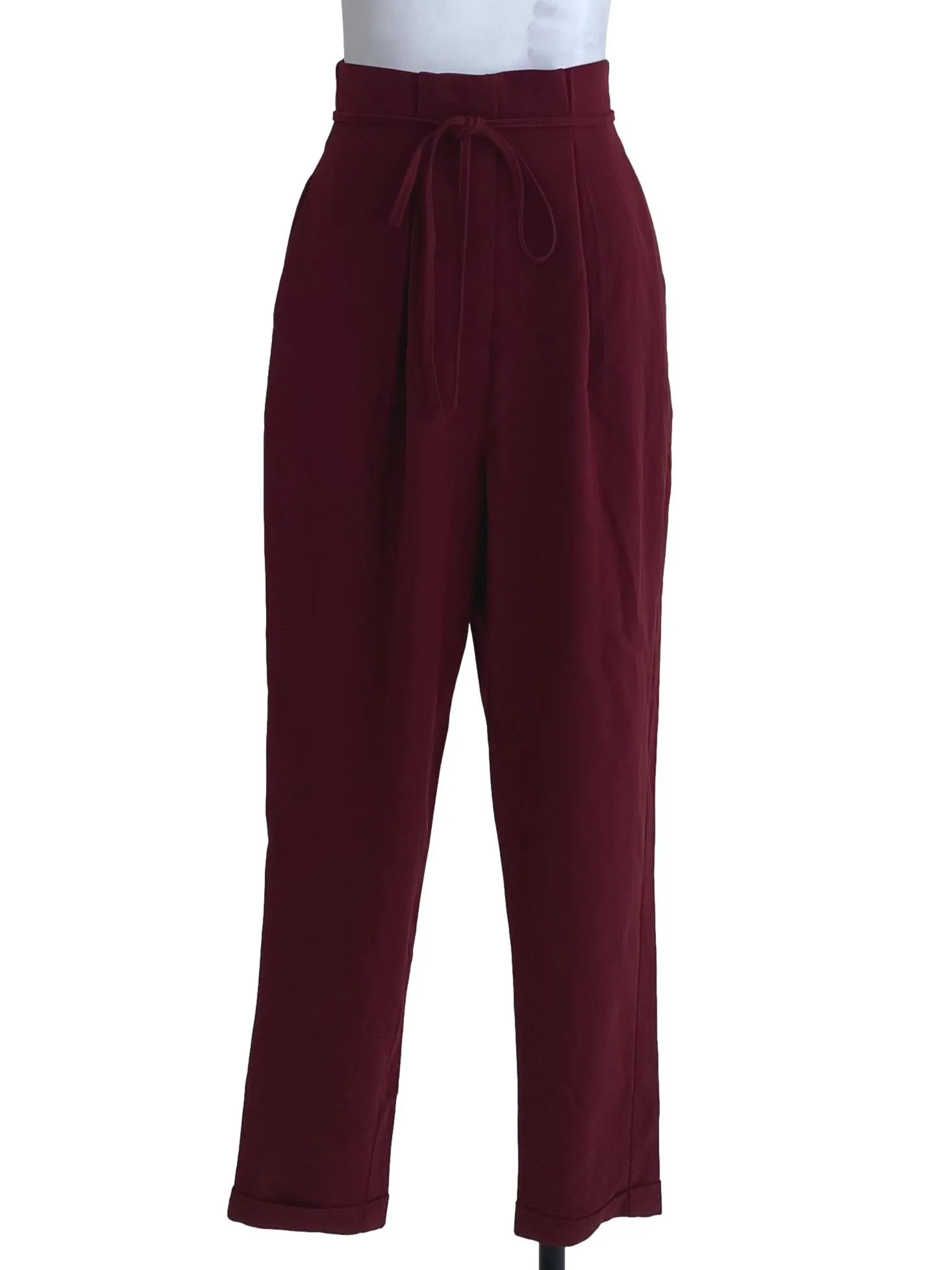 Maroon Tapered Pants LB