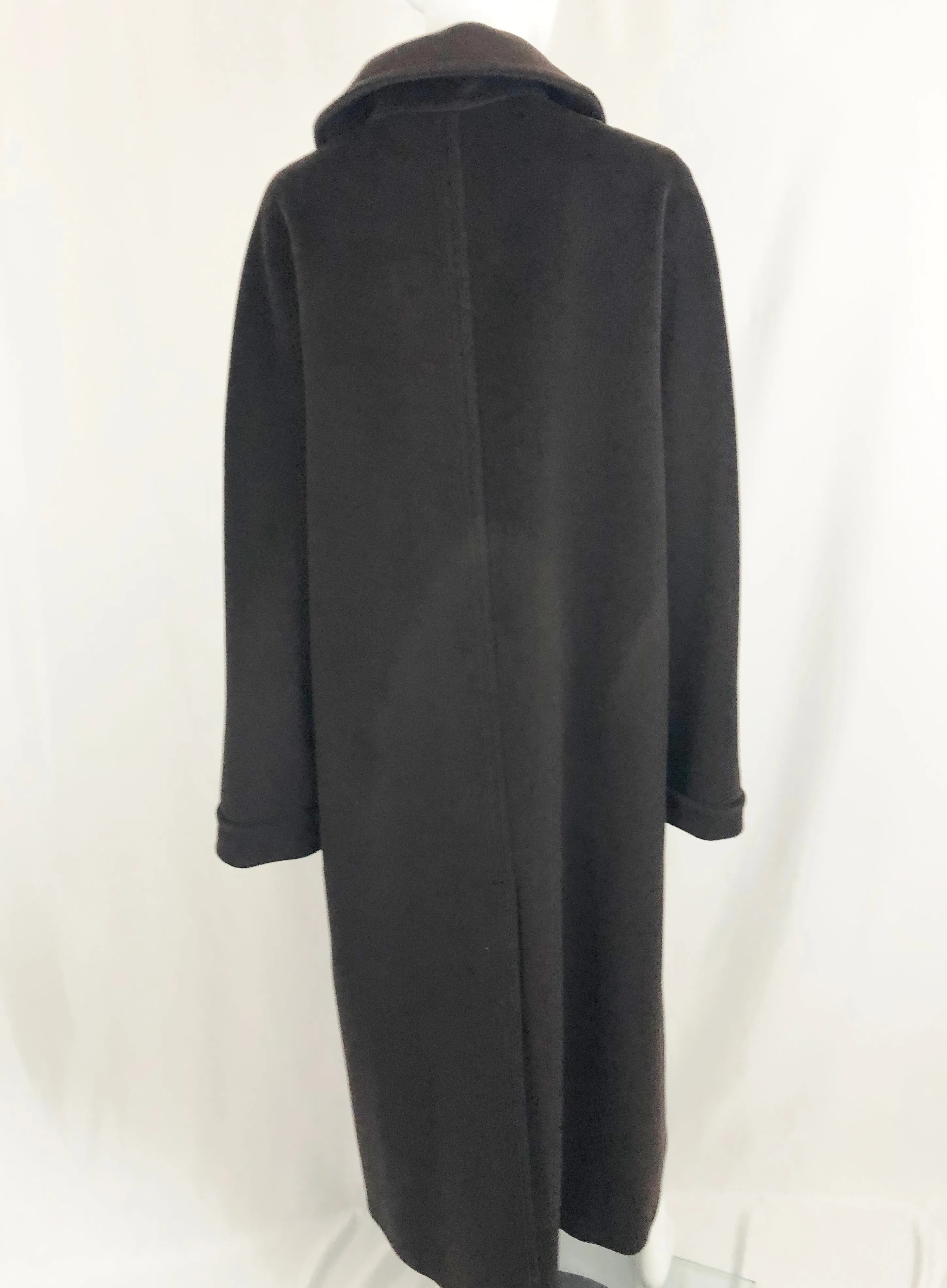 Max Mara Long Wool Coat Size 12