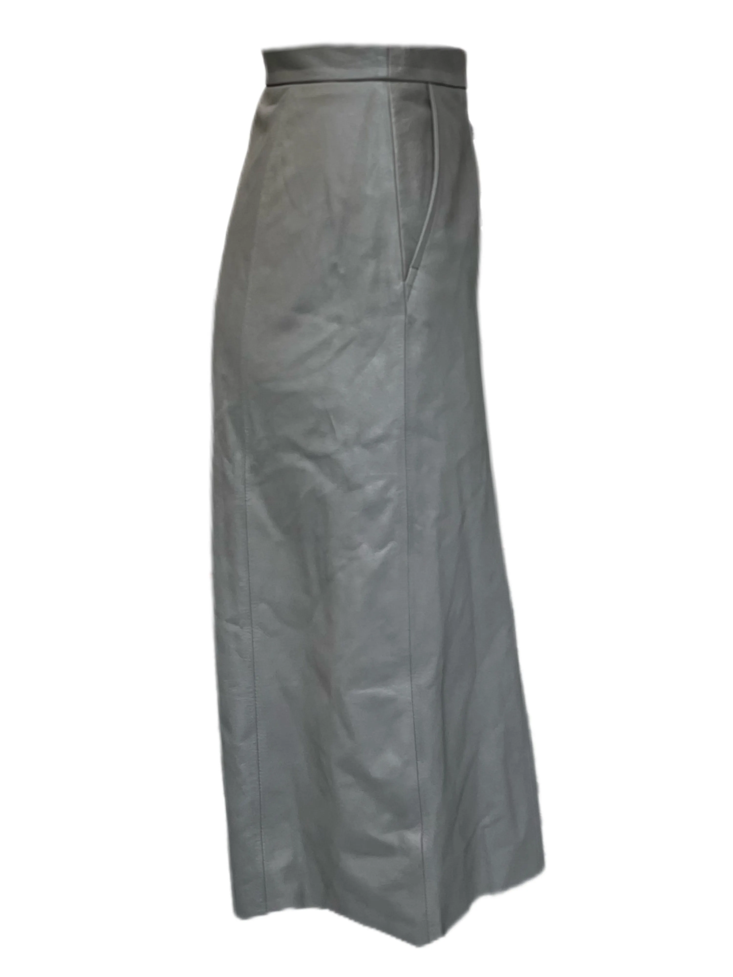Max Mara Women's Green Cognac Zipper Closure Short Size 10 NWT
