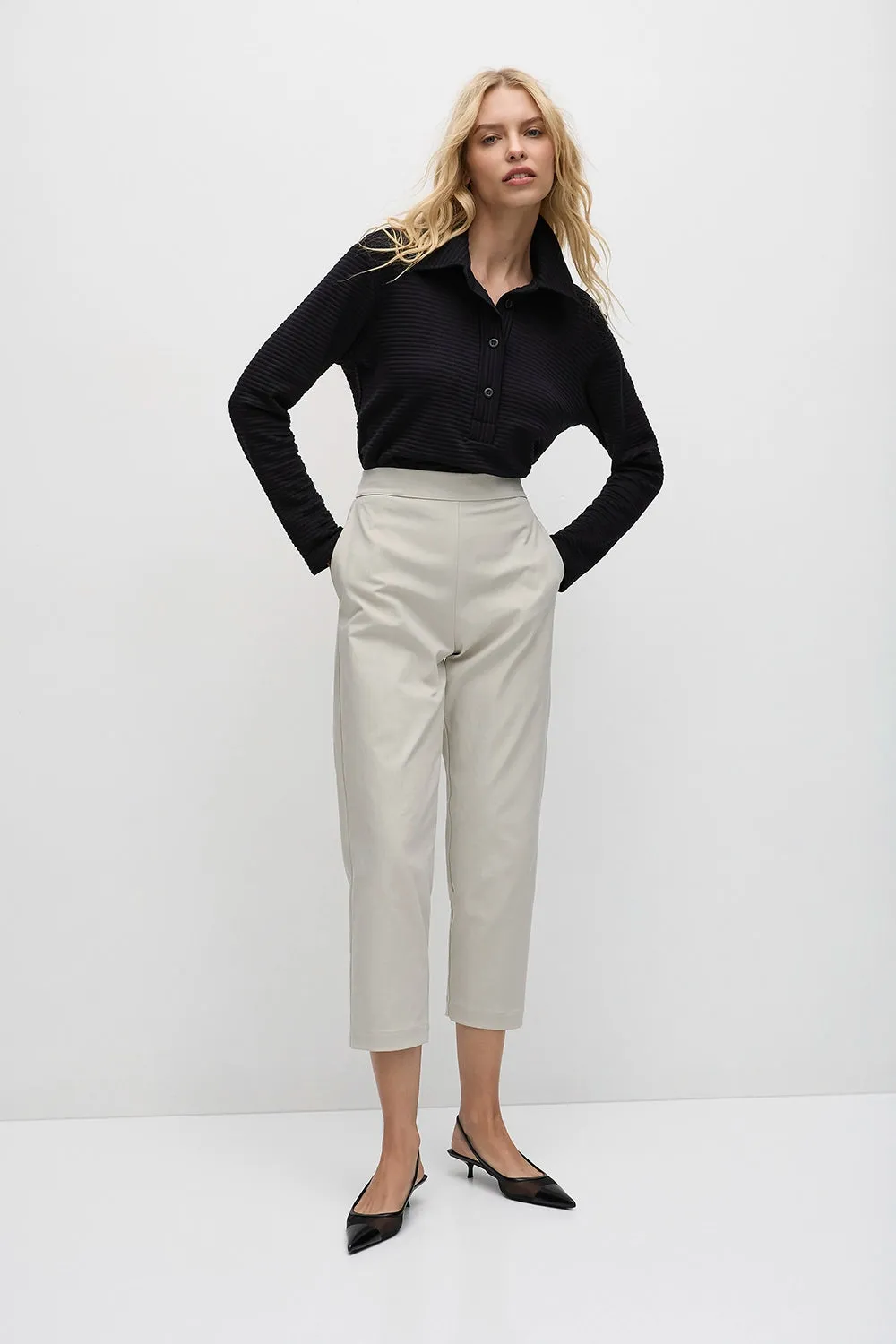 Mela Purdie Tapered Flat Pant F416 1831