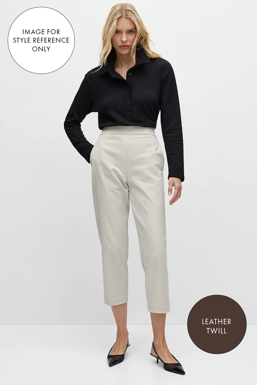 Mela Purdie Tapered Flat Pant F416 1831