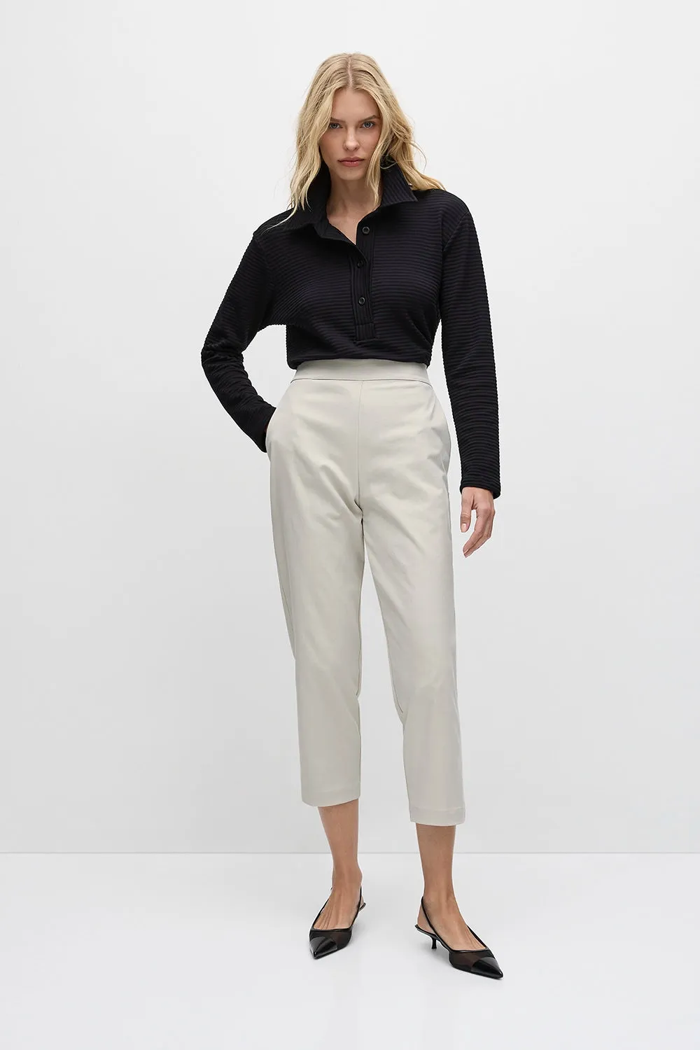 Mela Purdie Tapered Flat Pant F416 1831