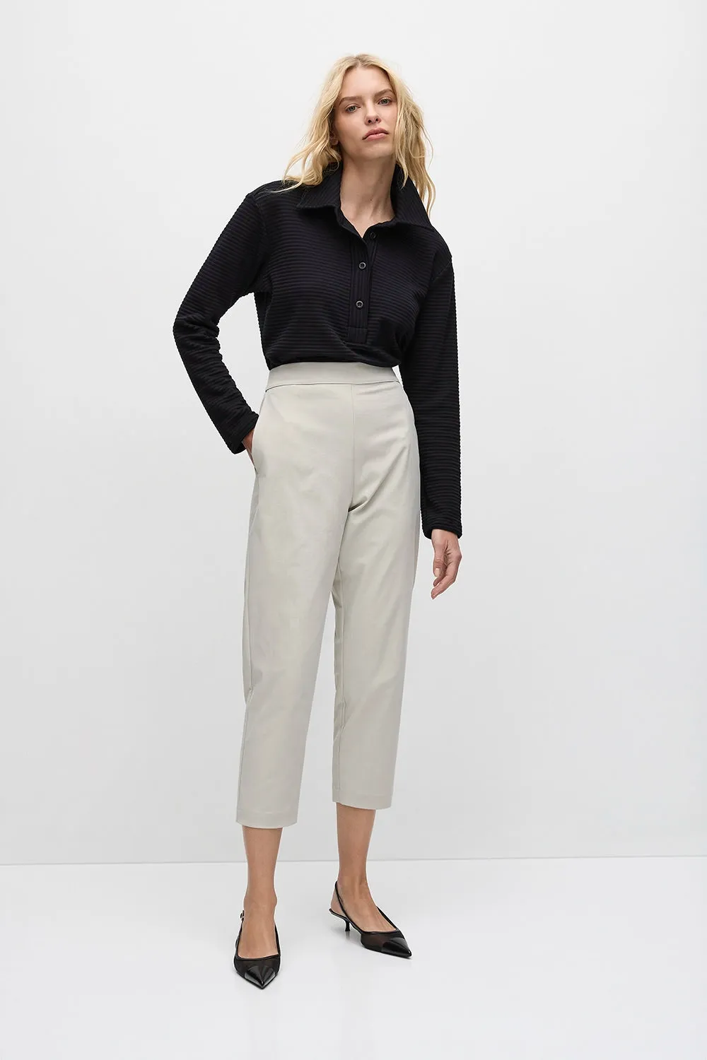 Mela Purdie Tapered Flat Pant F416 1831