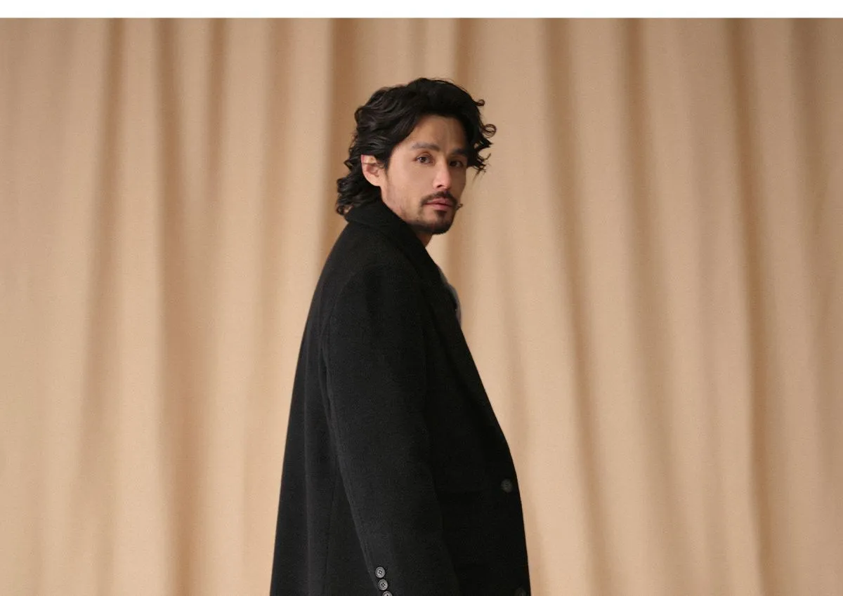 Men's Luxurious Long Wool Overcoat