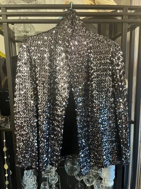 Metallic Sequins Blazer, size M  #3046