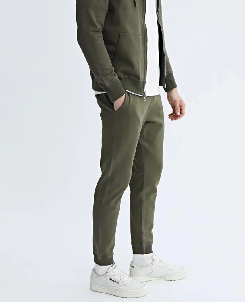 Midweight Terry Slim Sweatpant FIR