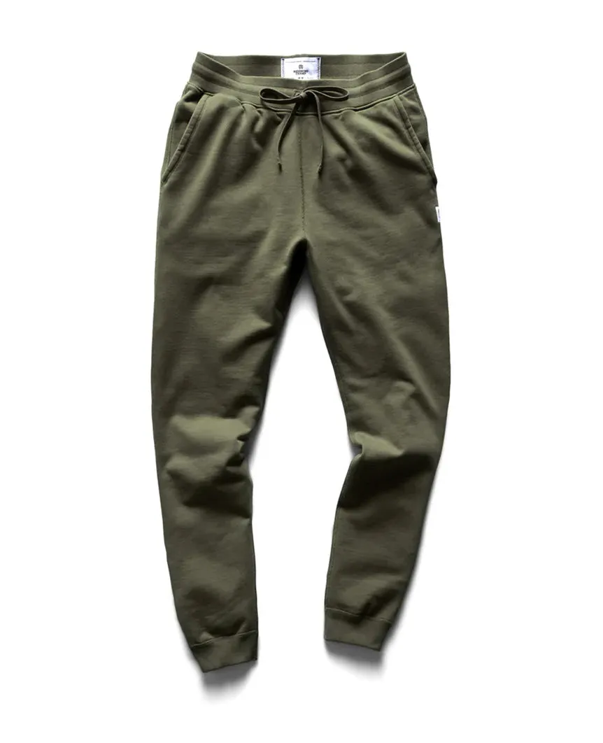 Midweight Terry Slim Sweatpant FIR