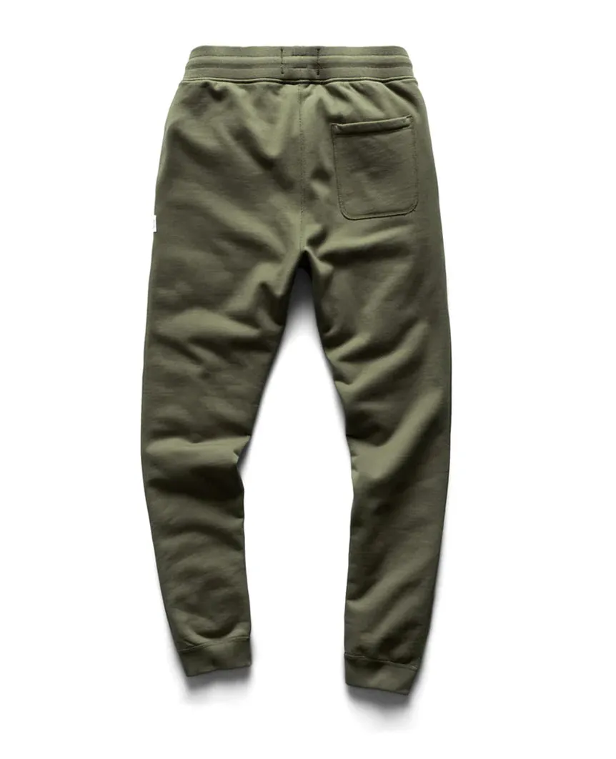 Midweight Terry Slim Sweatpant FIR