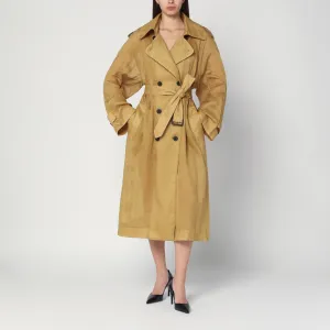 MKDT Studio Double Breasted Cici Trench Coat i Ramie