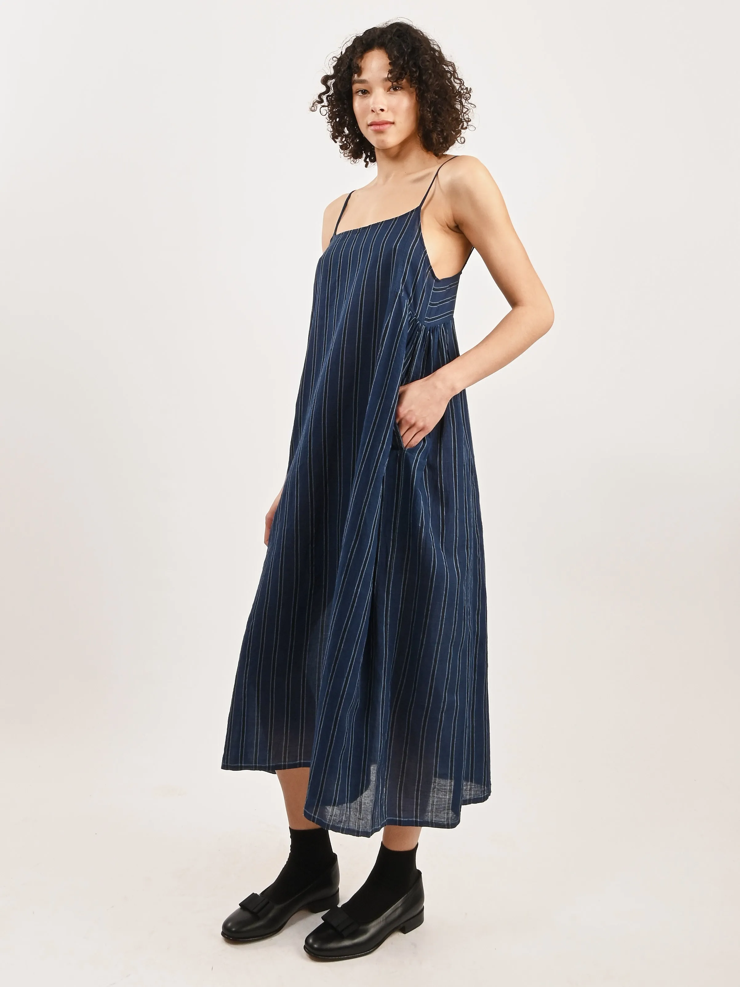 Navy Slip Dress