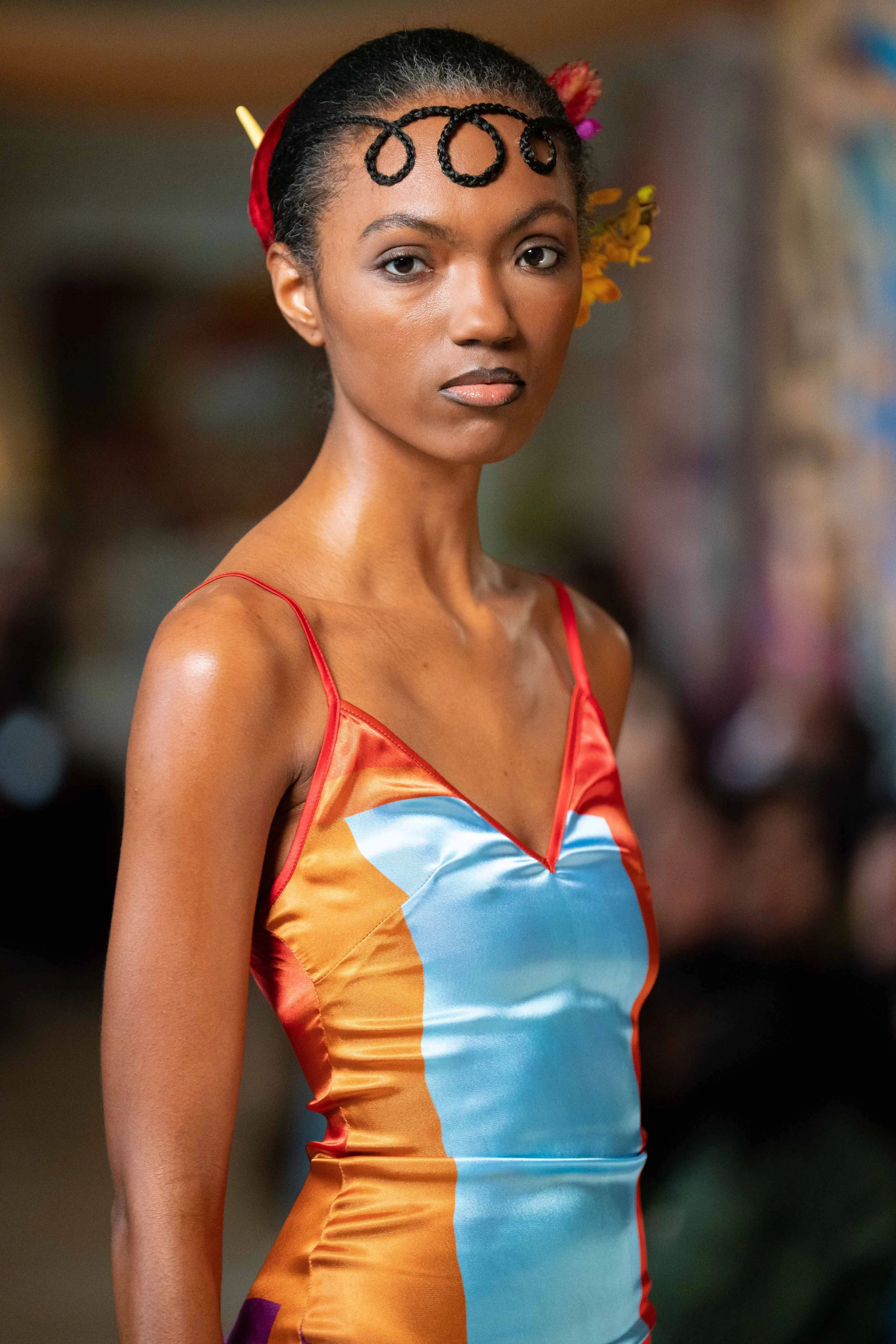 Night Sky Slip Dress