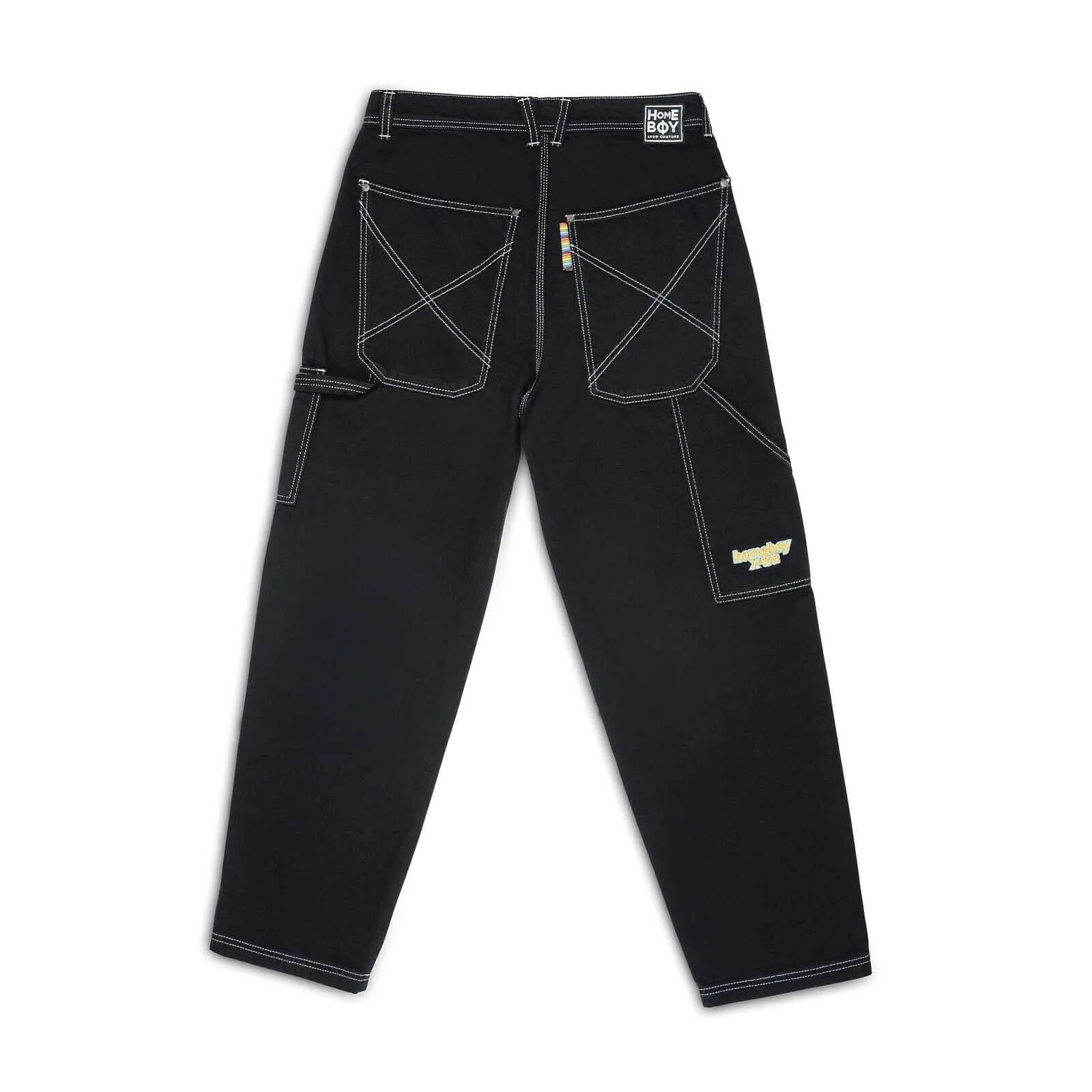 Nohavice Homeboy X-tra WORK PANTS BLACK