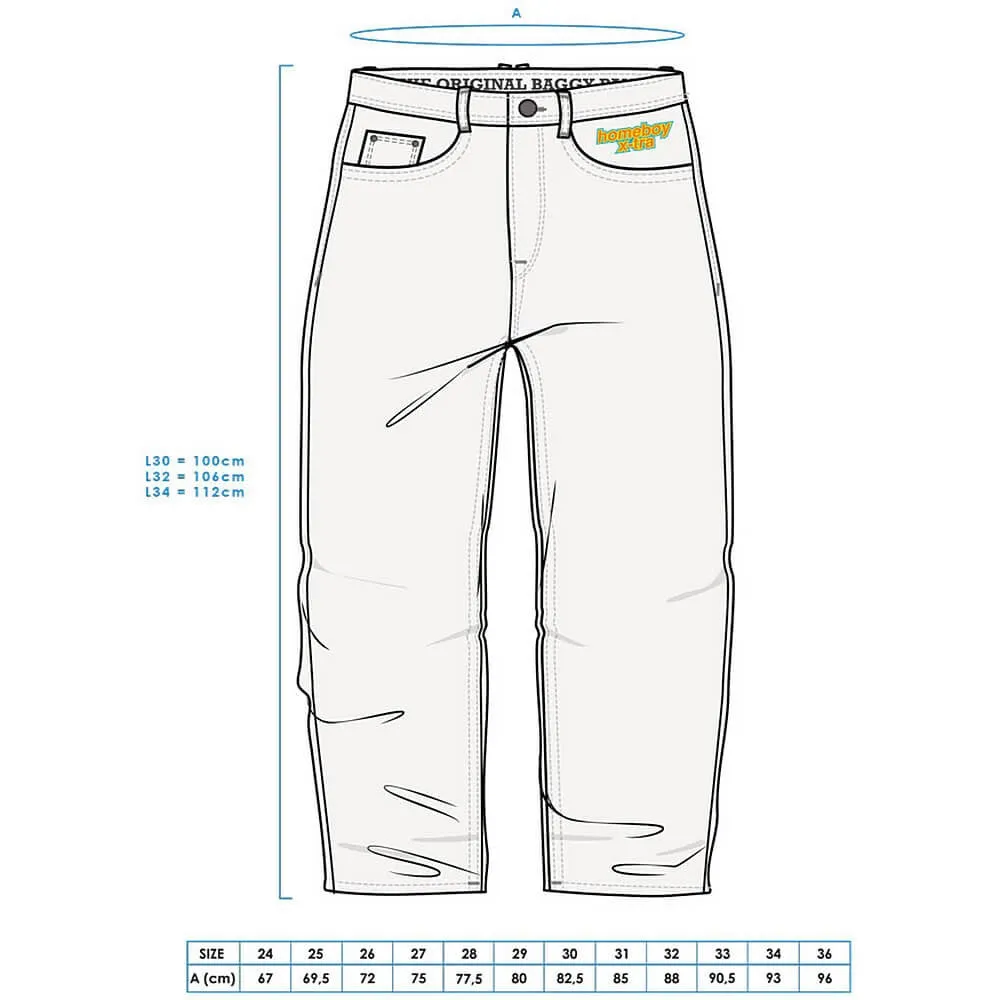 Nohavice Homeboy X-tra WORK PANTS BLACK